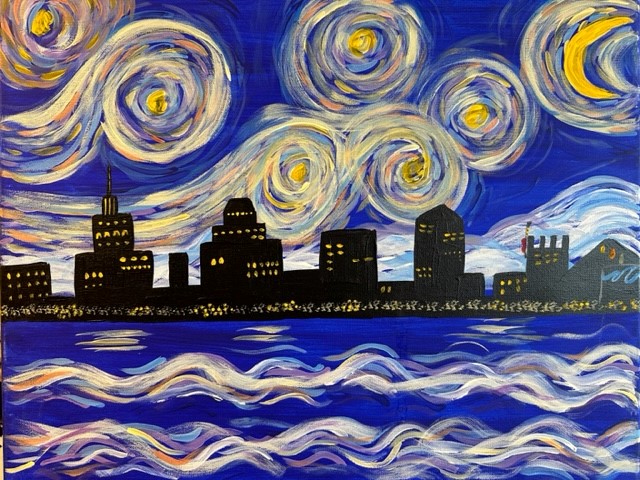 Simply Starry Night "Your City"
